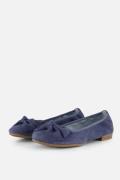 Tamaris Ballerina blauw Leer