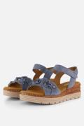 Gabor Sandalen blauw Leer