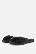 Ilse Jacobsen Slippers zwart Rubber