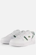 Lacoste T-Clip Sneakers wit Textiel