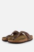 Birkenstock Gizeh Slippers bruin Synthetisch