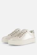 Tamaris Sneakers wit/ zilver Synthetisch