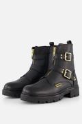 Vingino Biker boots zwart Leer