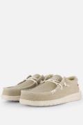Hey Dude Wally Braided Instappers beige Canvas