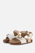 Shoesme sandalen Champagne goud Suède