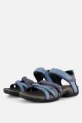 Teva Tirra Sandalen blauw Textiel