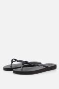 Havaianas Slim Gloss Slippers zwart Rubber