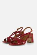 Tamaris Sandalen Met Hak rood Synthetisch