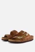 Birkenstock Arizona Slippers bruin Synthetisch