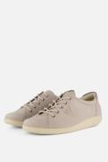 Ecco Soft 2.0 Sneakers grijs Nubuck