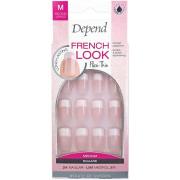 Depend French Look Pink Shimmer Medium