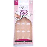 Depend Press & Go French Look Pink Medium