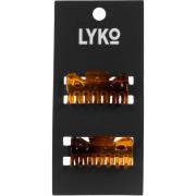 By Lyko Hair Clip 2 Pack Brown