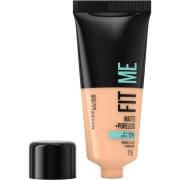 Maybelline New York Fit Me Matte + Poreless Foundation 115 Ivory