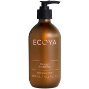 Ecoya Orange & Saffron Hand & Body Wash 450 ml