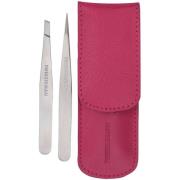 Tweezerman Petite Tweeze Set Pink Case