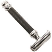 Parker Shaving 76R- Ultra Heavyweight Black & Chrome Handle Buter