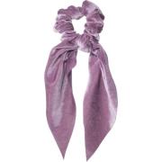 Dazzling Scrunchie Tail Velvet  Purple