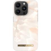 iDeal of Sweden iPhone 14 Pro Fashion Case Rose Pearl Marble