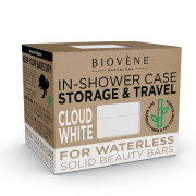 Biovène Universal Bamboo In-Shower Case for Storage & Travel Clou