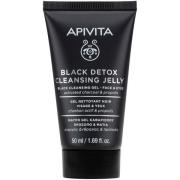 APIVITA Black Detox Cleansing Jelly  Black Cleansing Gel – Face &