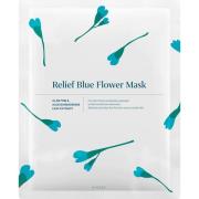 HYGGEE Blue Flower Relief Flower Mask 35 ml