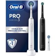 Oral B Pro Series 3 Black & White Electric Toothbrushes