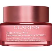 Clarins Multi-Active Skin renewing, Line-smoothing Night Cream Al