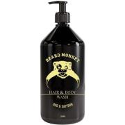 Beard Monkey Hair & Body Oud & Saffron  1000 ml