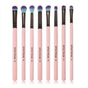 Spectrum 8 Piece Pink Essential Eye Brush Set