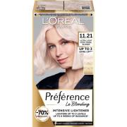 Loreal Paris Préférence Permanent Haircolor 11,21 Ultra Light Cry