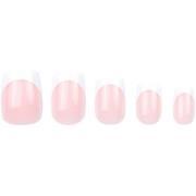 DUFFBEAUTY Instant Pro Press-On Manicure Classic French Square sh