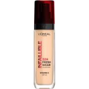 Loreal Paris Infaillible  32H Fresh Wear Foundation 100 Warm Unde