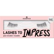 essence Half Lashes lashes to impress 3