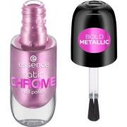essence Satin Chrome Nail Polish 02 Artificial Pinktelligence