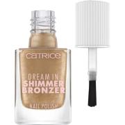 Catrice Dream In Shimmer Bronzer Nail Polish 090 Golden Hour
