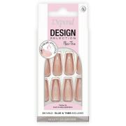 Depend Design Selection Nude Shimmer Coffin