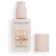 Revolution Beauty London Skin Silk Serum Foundation F2