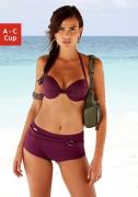 Lascana Push-upbikinitop Italy met ruches