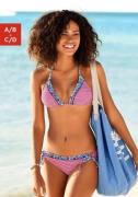 s.Oliver RED LABEL Beachwear Triangel-bikinitop Jill met patroonmix