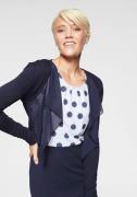 NU 20% KORTING: Aniston SELECTED Bolero met iets transparant voorpand