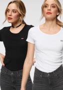 NU 20% KORTING: Levi's® T-shirt Mini-Logo met klein logoborduursel op ...