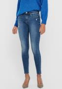 Only Skinny fit jeans ONLWAUW met lichte destroyed-effecten