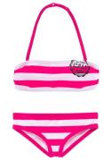 Bench. Bandeaubikini met trendy strepen