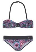 NU 20% KORTING: s.Oliver RED LABEL Beachwear Bandeaubikini met coole p...