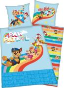 PAW PATROL Kinderovertrekset Lets Roll met een geweldig paw patrol-mot...