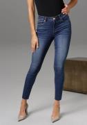 NU 20% KORTING: Aniston CASUAL Skinny fit jeans regular waist - met ge...