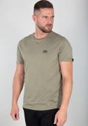 NU 20% KORTING: Alpha Industries Shirt met ronde hals BASIC T SMALL LO...