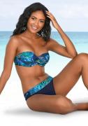 NU 20% KORTING: Lascana Beugelbikini in bandeaumodel met jungle-look