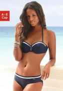 NU 20% KORTING: Lascana Beugelbikini in bandeaumodel met contrastdetai...